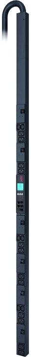 APC Metered Rack PDU, hochkant, 0HE, 18-fach, 48A