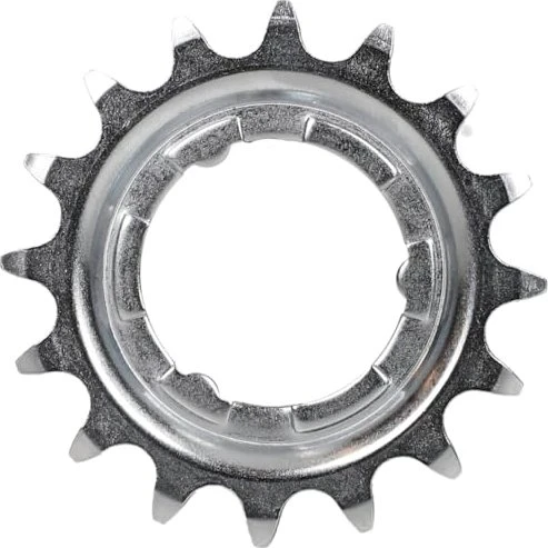 Shimano Steck-Zahnkranz 16 Zähne für Shimano Nexus und Shimano Alfine Getriebenabe silber