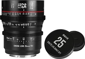 Meike 25mm T2.1 Super 35 Prime Cinema für Canon EF