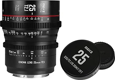 Meike 25mm T2.1 Super 35 Prime Cinema für Canon EF