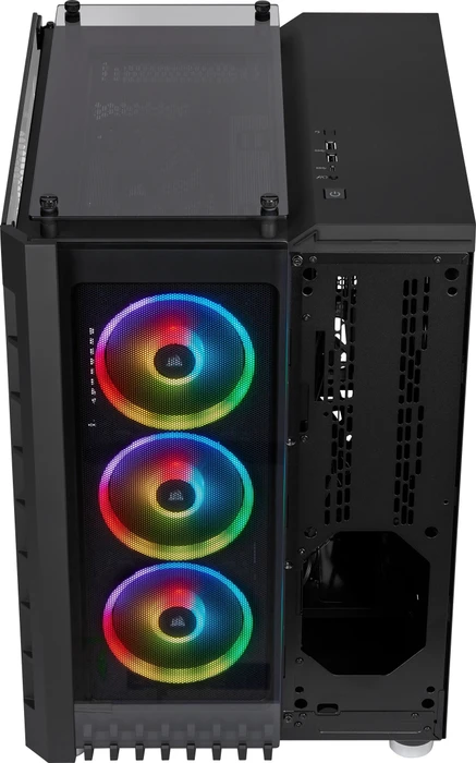 Corsair Crystal Series 680X RGB, schwarz, Glasfenster