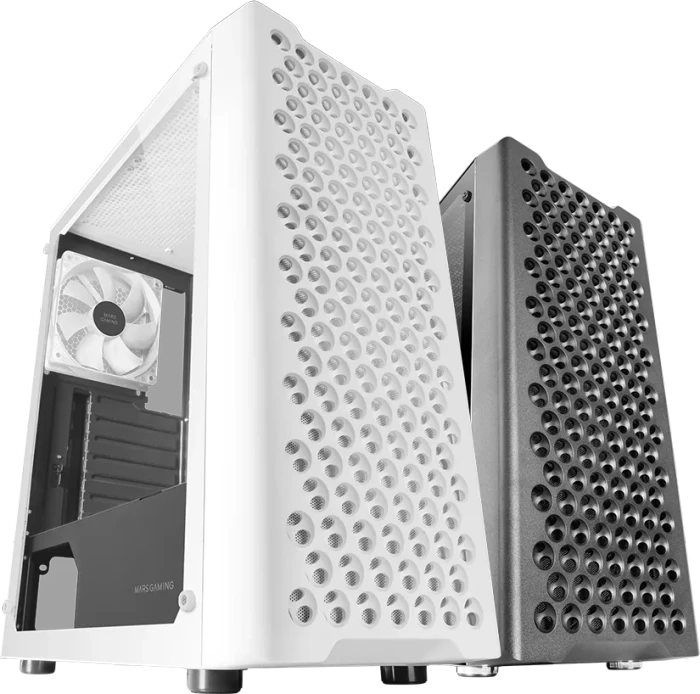 Mars Gaming MC-iPRO White, Glasfenster