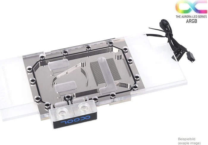 Alphacool Eisblock GPX-N Acryl Light NVIDIA RTX 2080 M03 mit Backplate