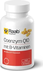 Raab Vitalfood Coenzym Q10 mit B-Vitaminen Kapseln, 50 Stück