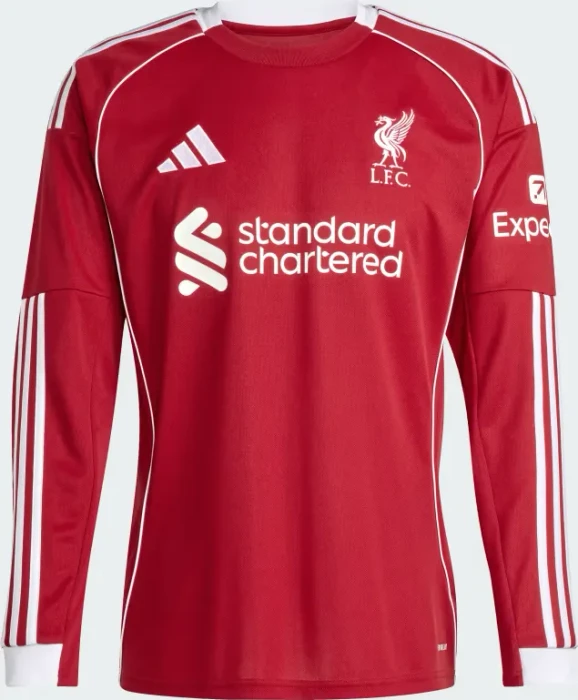 adidas Liverpool FC 2025/2026 Heimtrikot langarm (Herren)