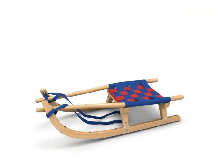 Kathrein Jugend Touren Schlitten blau/rot (Junior)
