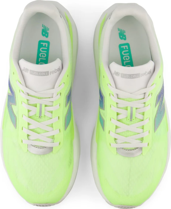 New Balance FuelCell Rebel v5 afterglow/deep end (Herren)