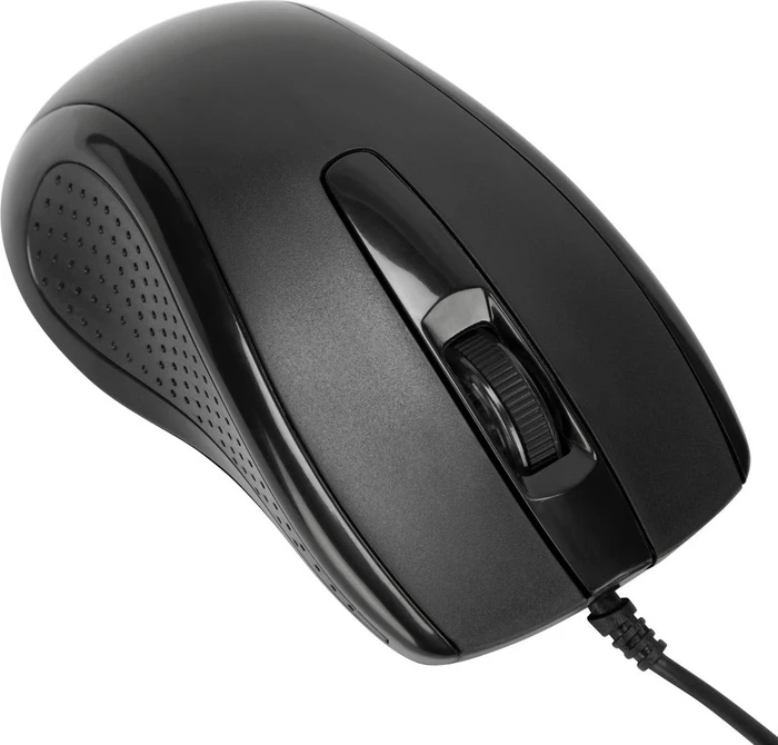 Targus Full-Size Optical Antimicrobial Wired Mouse schwarz, USB