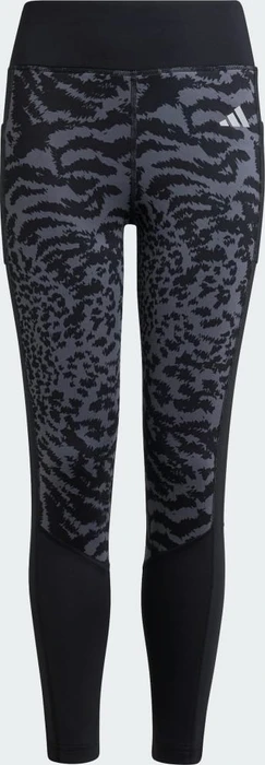 adidas Optime Hose 7/8 grey five/black/reflective silver (Junior)