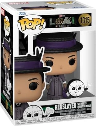 FunKo Pop! - Marvel Loki 2 - Buddy Renslayer with Miss Minutes 1893