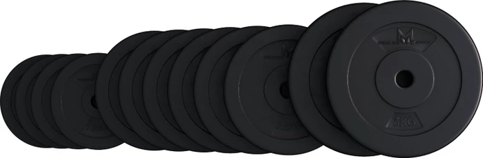 Gorilla Sports E-Series Hantelscheiben S 25mm Set 30kg