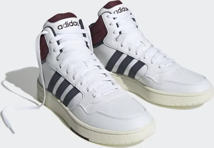 adidas Hoops 3.0 Mid Classic Vintage cloud white/shadow navy s22/shadow red