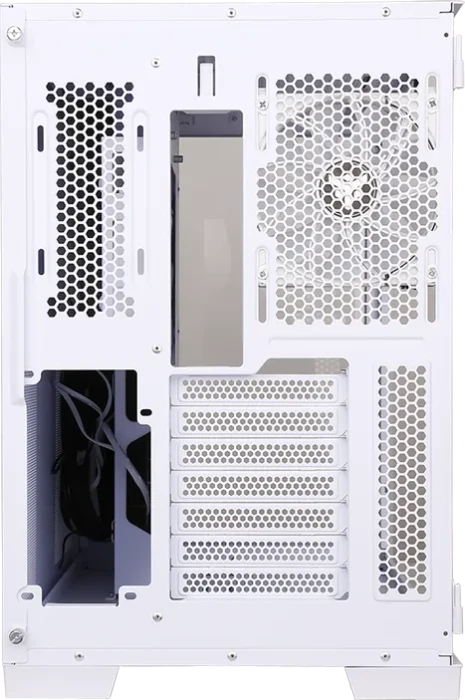 iTek Dark Cave White, Glasfenster