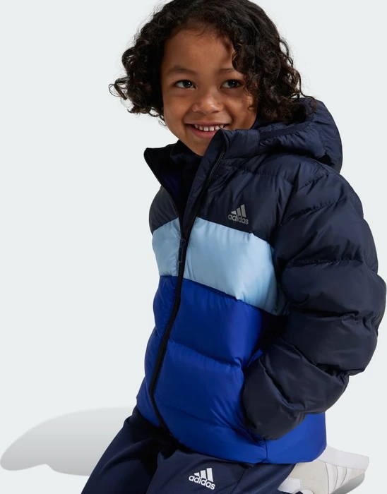 adidas Synthetic Down Funktionsjacke legend ink/clear sky/semi lucid blue (Junior)