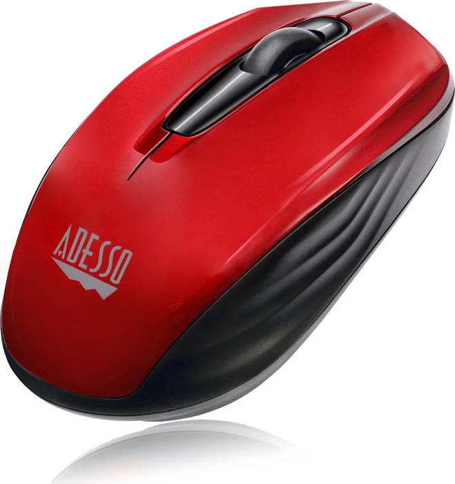 Adesso iMouse S50R Wireless Mini Mouse rot, USB