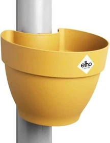 Elho Vibia Campana Fallrohrpflanzgefäss 19cm honig gelb