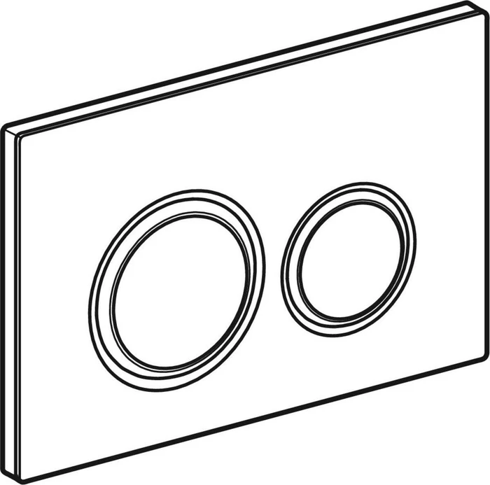 Geberit Sigma21 Betätigungsplatte Betonoptik/rotgold