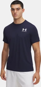 Under Armour HeatGear Fitted Funktionsshirt kurzarm midnight navy/white (Herren)