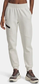 Under Armour Unstoppable Fleece Trainingshose lang summit white/black (Damen)
