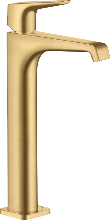 Hansgrohe Axor Citterio E 250 mit Hebelgriff für Aufsatzwaschtische mit Ablaufgarnitur brushed gold optic