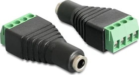 DeLOCK 3.5mm Klinke [Buchse] auf 4-Pin-Terminalblock Adapter (65457)