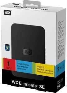 Western Digital WD Elements SE portable, 1TB, USB 2.0 Micro-B