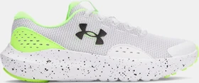 Under Armour Grade School Surge 4 white/hyper green/black (Junior)