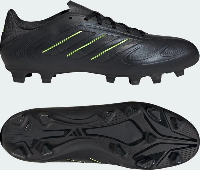 adidas Copa Pure III Club FG/MG core black/dgh solid grey/lucid lemon