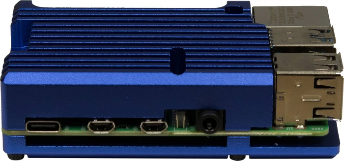 Inter-Tech ODS-721 für Raspberry Pi 4B Case für Raspberry Pi 4 Modell B, schwarz