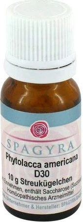 Spagyra Phytolacca Americana D30 Globuli, 10g
