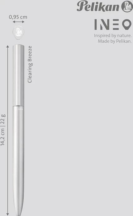 Pelikan Ineo Elements K6 Kugelschreiber clearing breeze, Metalletui