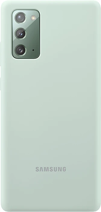 Samsung Silicone Cover für Galaxy Note 20 mystic green