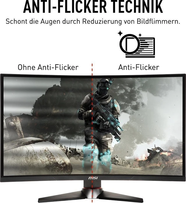 MSI Optix MAG24C, 3 Jahre Garantie, 23.6"
