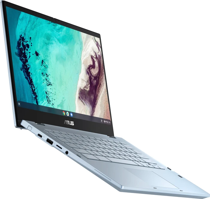 ASUS Chromebook Flip CX3 CX3400FMA-E10026, AI Blue, Core i5-1130G7, 8GB RAM, 256GB SSD, DE