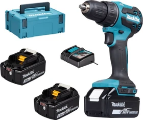 Makita DDF490RFJ LXT Akku-Bohrschrauber inkl. Koffer + 2 Akkus 3.0Ah