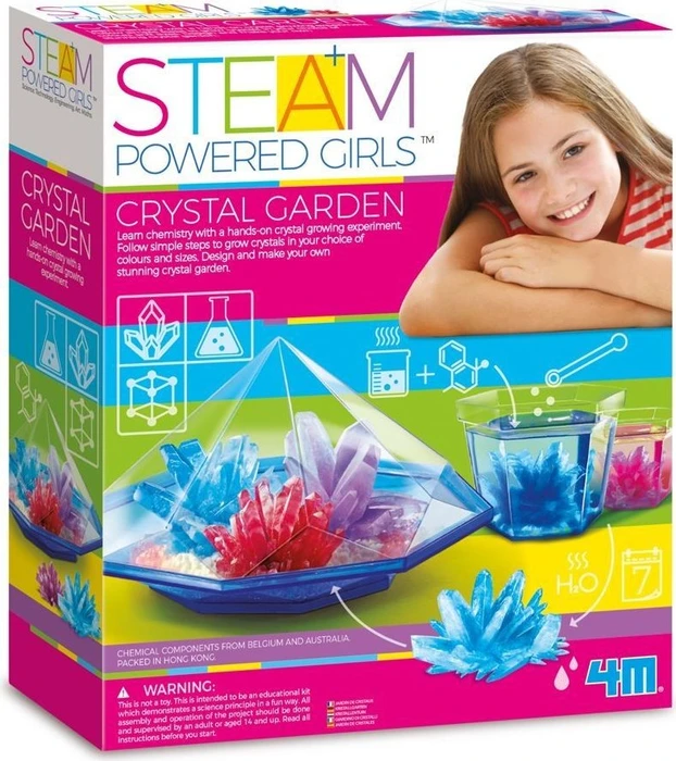 HCM Kinzel 4M Steam Powered Girls Crystal Garden