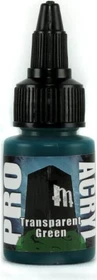 Monument Hobbies Pro Acryl Paints 048 transparent green, 22ml