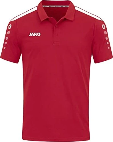 Jako Power Poloshirt kurzarm rot