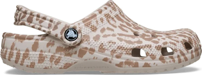 Crocs Classic Pop Animal cocoa crème
