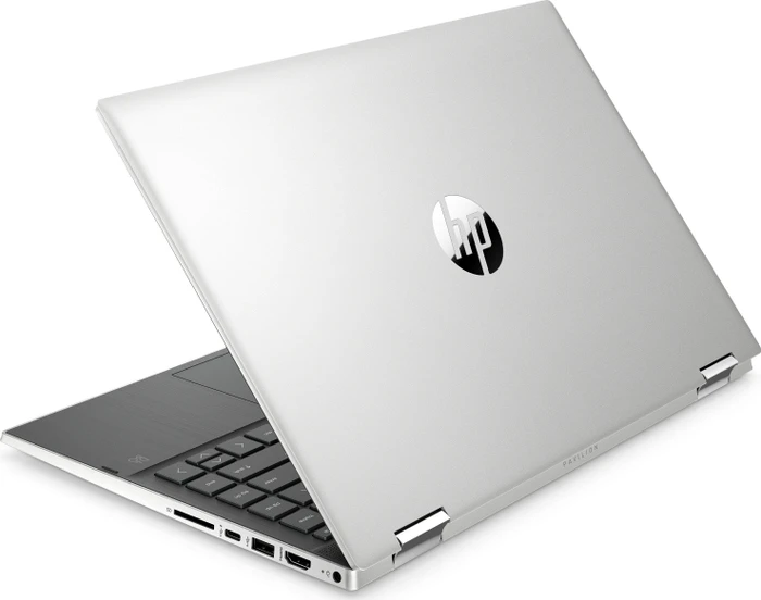 HP Pavilion x360 Convertible 14-dw1254ng, Natural Silver/Ash Silver, Core i5-1135G7, 8GB RAM, 512GB SSD, DE