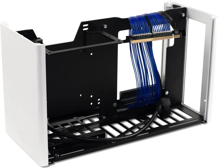 Louqe Ghost S1 MK III, Arctic, weiß, Mini-ITX