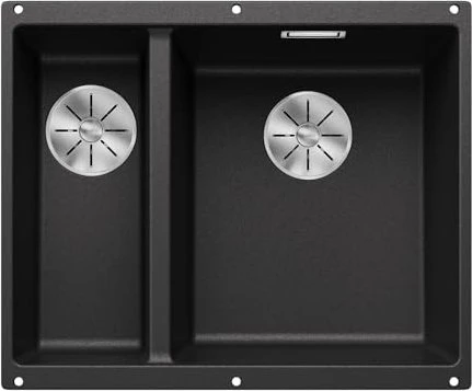 Blanco Subline 340/160-U InFino Unterbau Becken rechts anthrazit