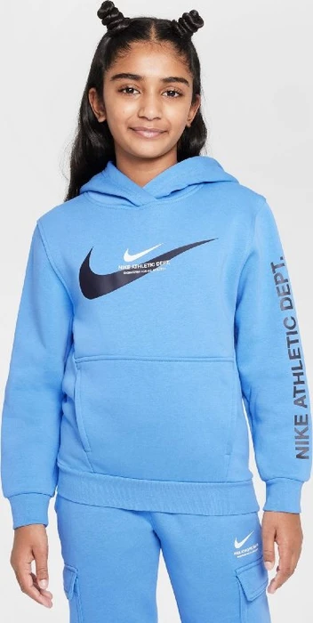 Nike Sportswear Fleece Hoodie blue beyond (Junior)