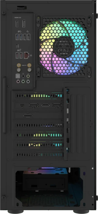 Natec Fury Shobo SH8F ARGB, Glasfenster