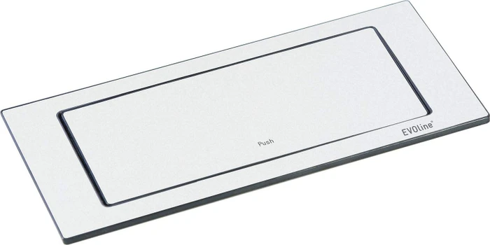 Schulte EVOLine BackFlip Cuisine, 2-fach, 1x USB-A, 2.5m, weiß