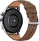 Huawei Watch 3 Classic silber mit Lederarmband braun Vorschaubild