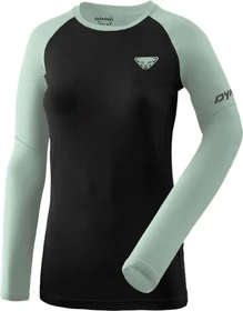 Dynafit Alpine Pro Laufshirt langarm black out/jadelite (Damen)