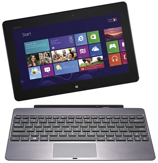 ASUS VivoTab RT TF600T-1B017R, grau, 64GB, KeyboardDock