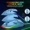 Ziyou Lang D19 RGB Gaming Mouse blau, USB Vorschaubild