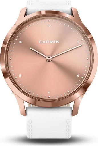 Garmin vivomove HR Premium Aktivitäts-Tracker rosegold/weiß